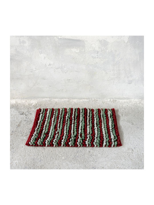 Nima Bath Mat Mantle Red 50x80cm