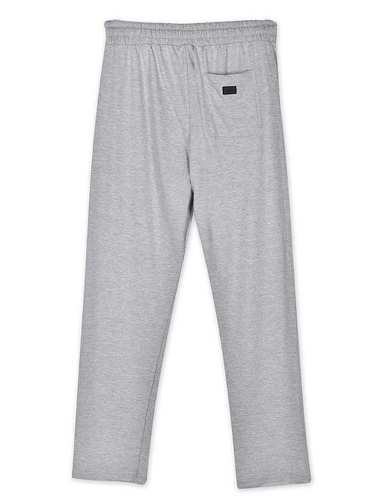 Sweatpants without Elastic Gray