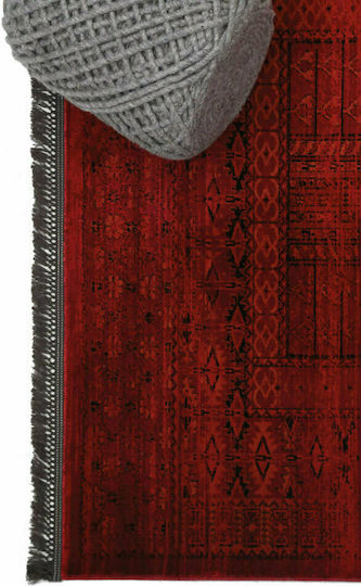 Royal Carpet 7504H Bedroom Rugs Set Afgan Dark Red 11AFG7504H77.067500 3pcs