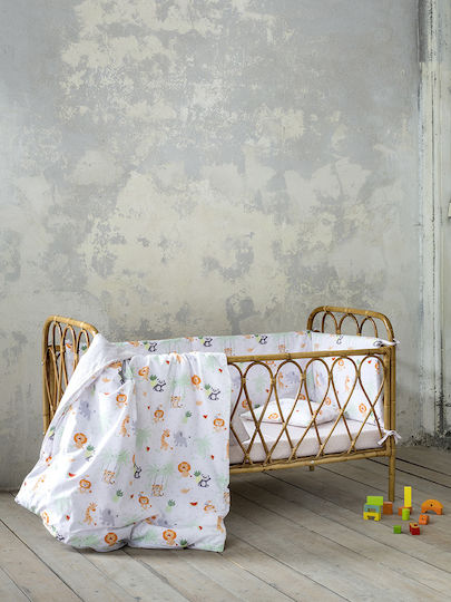 Nima Tagalong Pătură pentru bebeluși Bumbac Multicolor 100x140cm