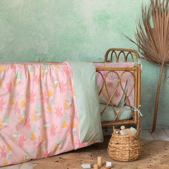 Nima Little Paradise Бебешка кувертюра Памук Многоцветен 100x140см