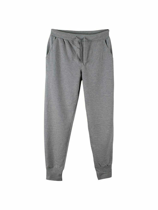 Sweatpants with Elastic Gray