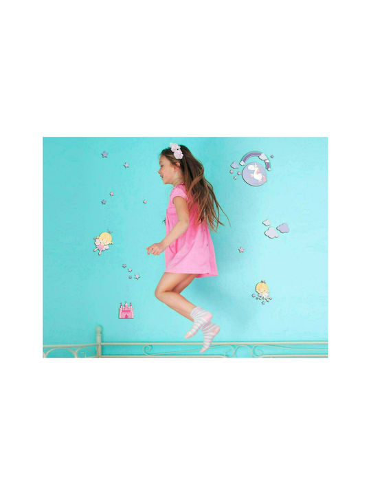 Ango Kids Foam Vinyl 3D Wall Sticker Happy Fairies 16pcs