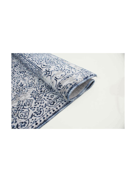 Madi Nepal Modern Bedroom Rugs Set Grey Navy 5901 3pcs