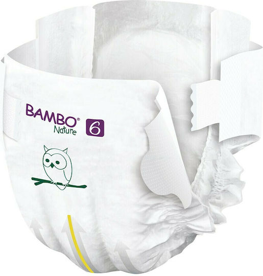 Bambo Nature Πάνες με Αυτοκόλλητο No. 6 για 16+kg 20τμχ