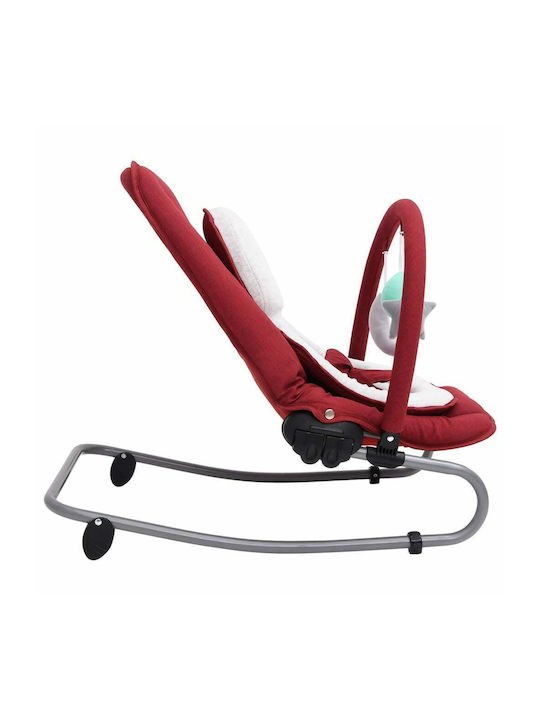 vidaXL Χειροκίνητο Relax Μωρού Κόκκινο για Παιδί έως 10kg