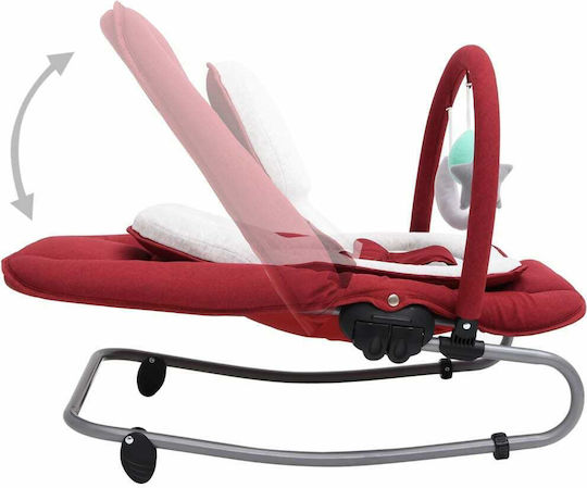 vidaXL Handbuch Baby Relax Red für Kind bis 10kg
