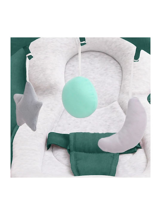 vidaXL Manual Baby Relax Green for Child up to 10kg