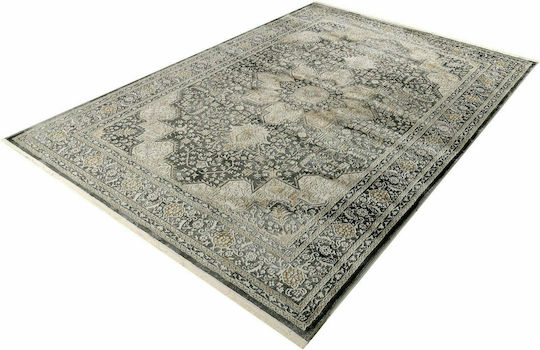 Tzikas Carpets 34344-970 Bedroom Rug Set Empire Black-Gold 125-0-342-34344-970 3 Pieces