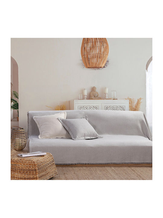 Nef-Nef Homeware Sesselüberwurf Nature 22 170x180cm Grey 030994