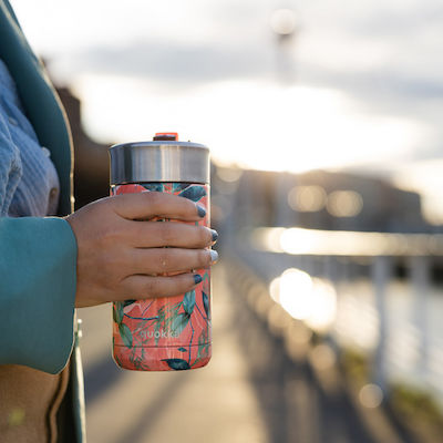 Quokka Tumblers Μπουκάλι Θερμός Exotic Pink 400ml