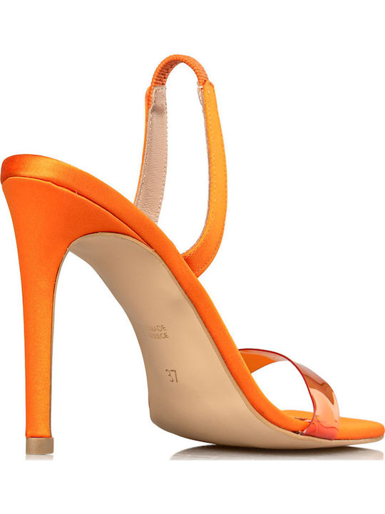 Fabric Sandals Orange