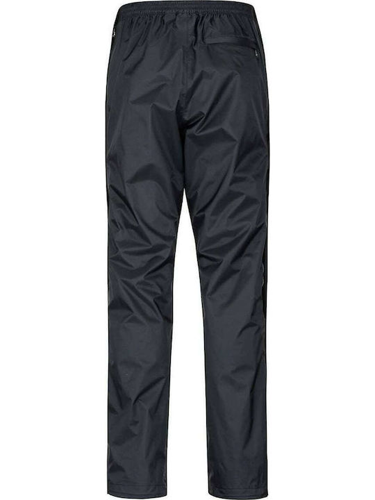 Marmot PreCip Eco Full Zip Ανδρικό Μακρύ Παντελόνι Πεζοπορίας Μαύρο