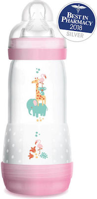 Mam Flasche Easy Start Anti-Colic Nature Safari Gegen Koliken 320ml für 4+ Monate Pink Giraffe