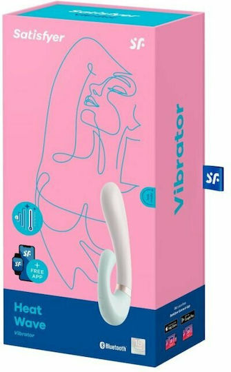 Satisfyer Heat Wave Vibrator Rabbit 20cm White