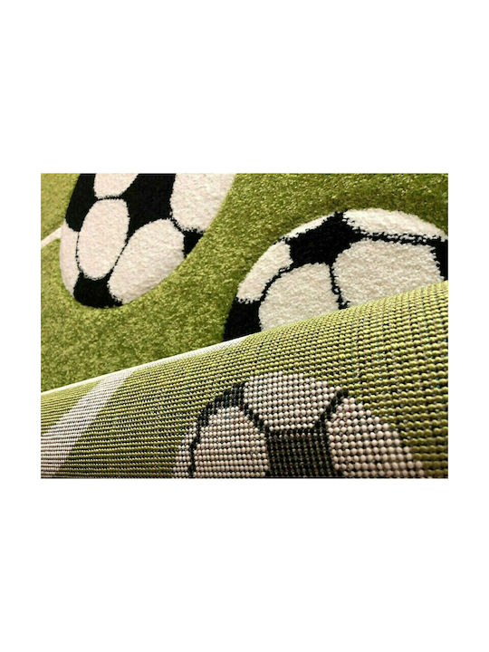 Koulis Carpets Kids Synthetic Rug 6333Α Football 70x150cm 13mm