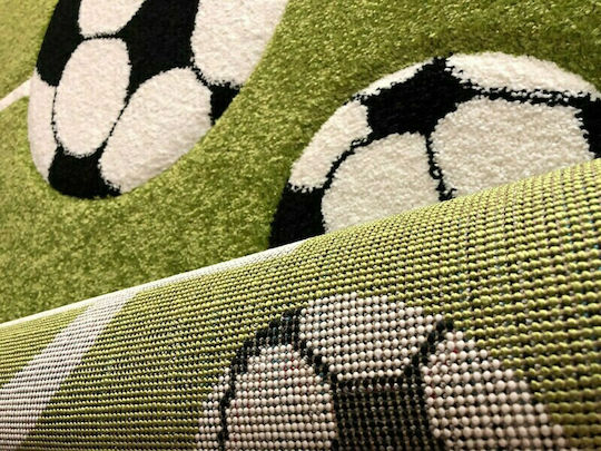 Koulis Carpets Kids Synthetic Rug 6333Α Football 70x150cm 13mm