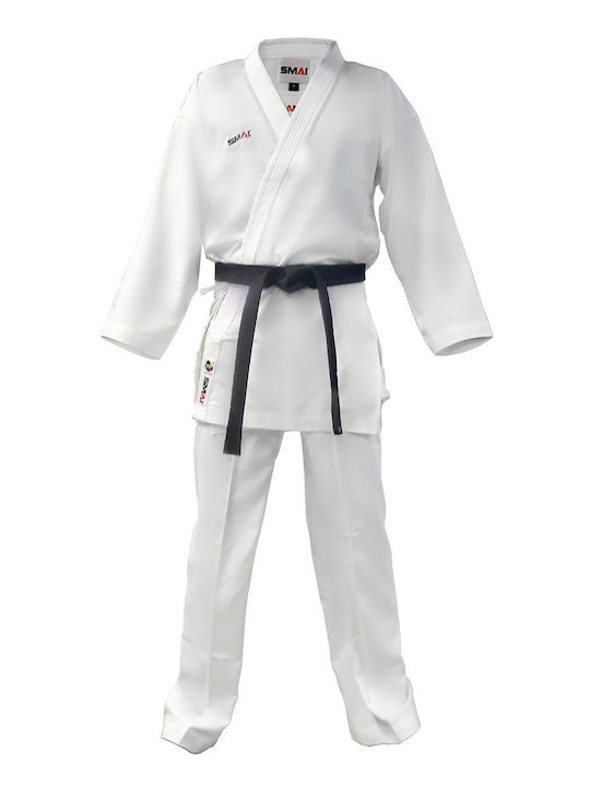 SMAI Pro Fighter Kumite GI Ανδρική Στολή Καράτε Λευκή