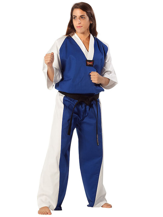 Olympus Sport Semi Contact Hellas Ενηλίκων Στολή Kick Boxing Μπλε