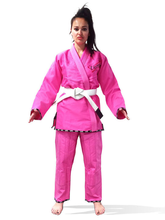 Olympus Sport Inspire Γυναικεία Στολή Brazilian Jiu Jitsu Ροζ