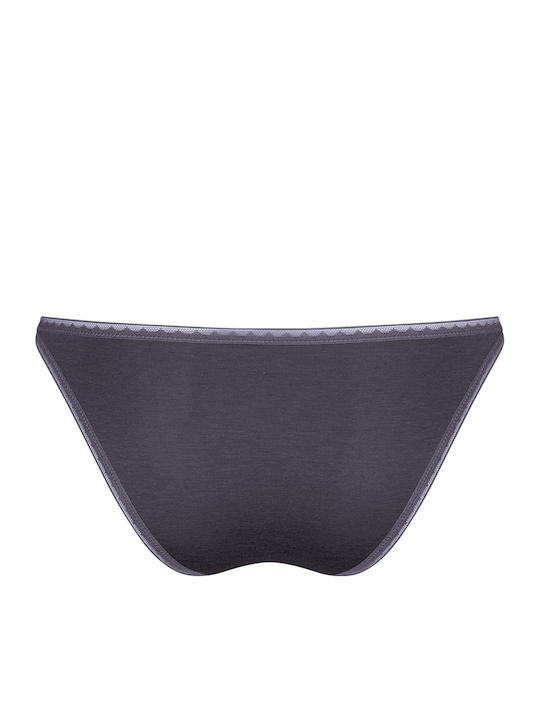 Go H Mini Βαμβακερά Γυναικεία Slip 2Pack Μωβ