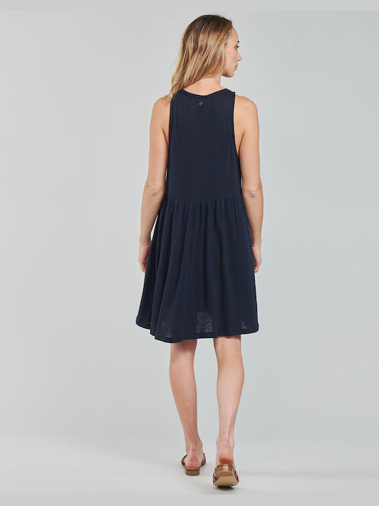 Superdry Sommer Mini Kleid Marineblau