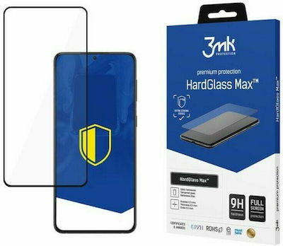 3MK Hardglass Max Vollflächig gehärtetes Glas Schwarz (Galaxy S22+ 5G)