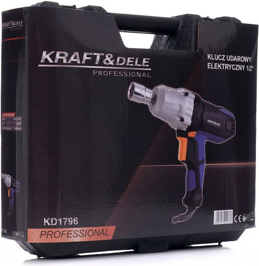 Kraft & Dele KD1796 Μπουλονόκλειδο Ρεύματος 2200W με Υποδοχή 1/2"