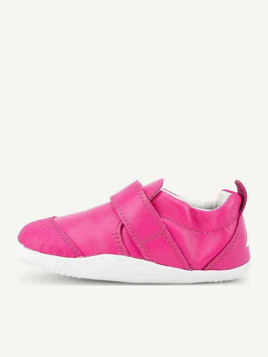 Παιδικά Sneakers με Σκρατς Φούξια