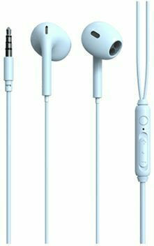Moveteck NC3189 In-ear Handsfree με Βύσμα 3.5mm Γαλάζιο