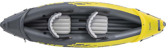 Intex Explorer K2 68307 Φουσκωτό Kayak Θαλάσσης 2 Ατόμων Κίτρινο