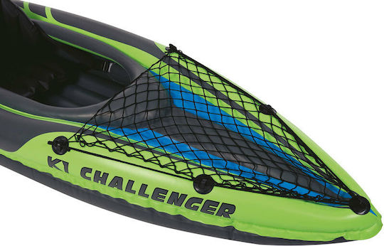 Intex Challenger K1 68305 Inflatable Sea Kayak 1 Person Green/Grey