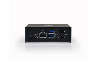 Port Designs USB-A / USB-C Docking Station with HDMI PD Ethernet and Support for 2 Monitors Black (901908)