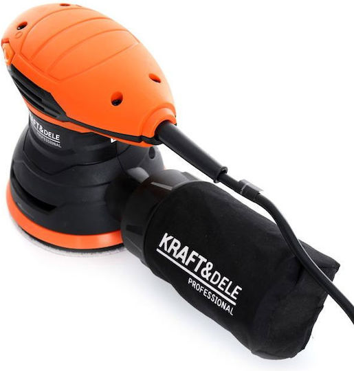 Kraft & Dele KD1684 Exzenterschleifer 125mm Elektrisch mit Absaugsystem