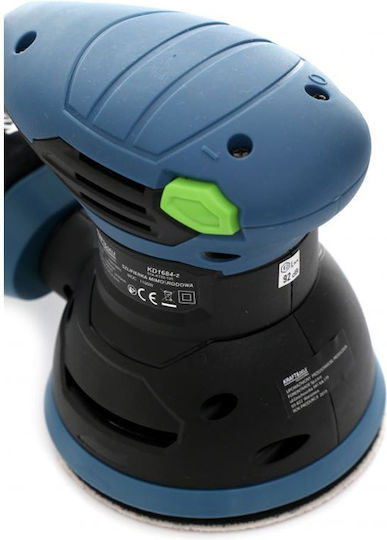 Kraft & Dele KD1684-Z Ексцентрично Трибе 125мм Електрически 1100W със Система за Аспирация
