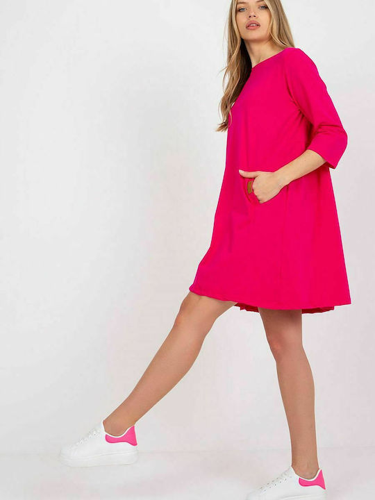 Relevance Mini Kleid Fuchsie