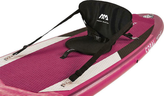 Aqua Marina Coral 10'2" Φουσκωτή Σανίδα SUP με Μήκος 3.1m Ροζ