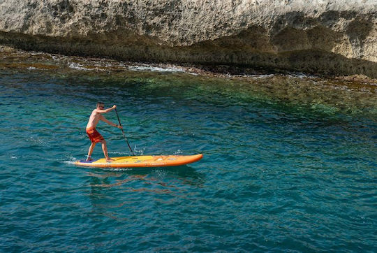 Aquatone Flame 12.6" Φουσκωτή Σανίδα SUP με Μήκος 3.81m Πορτοκαλί
