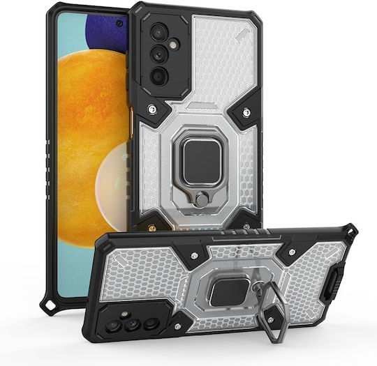 Vivid Honeycomb Armor Ring Back Cover Πλαστικό 1.3mm Μαύρο (Galaxy M52)