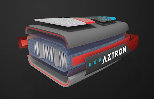 Aztron Meteorlite 12'6'' Φουσκωτή Σανίδα SUP με Μήκος 3.81m Πολύχρωμη