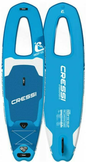 CressiSub Reef Window 10'2'' Φουσκωτή Σανίδα SUP με Μήκος 3.1m Μπλε