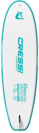 CressiSub Element Small 8'2'' Φουσκωτή Σανίδα SUP με Μήκος 2.5m Λευκή