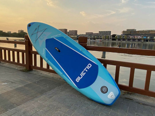 Guetio Float Φουσκωτή Σανίδα SUP με Μήκος 3.2m Μπλε