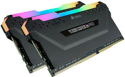 Corsair Vengeance RGB Pro 128GB DDR4 RAM with 4 Modules (4x32GB) and 3200 Speed for Desktop