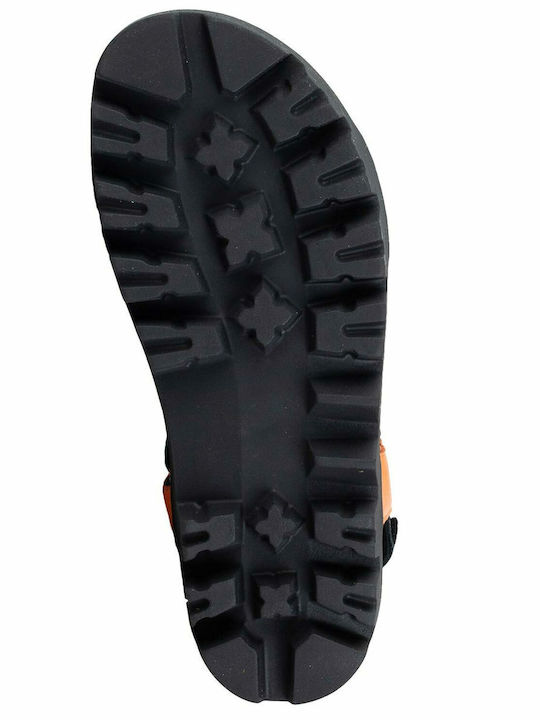 Leather Women's Flat Sandals Sporty