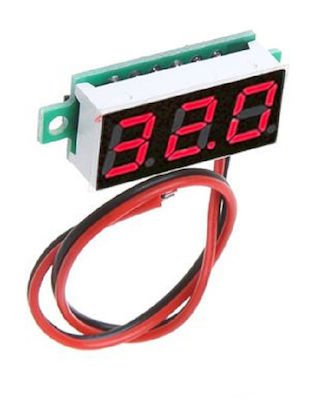 Voltmeter Screen 3x1 Character (2.5-30V)