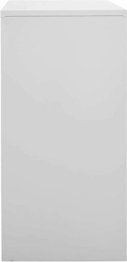 Metallischer Schließfach mit Verriegelungsfunktion mit 9 Außenschränke offen Grau 90x45x92.5cm