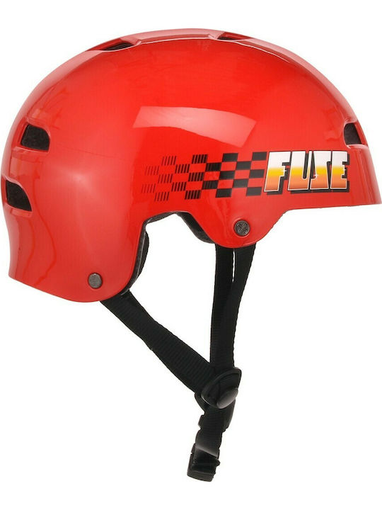 Fuse Alpha Speedway Κράνος Ποδηλάτου BMX Κόκκινο