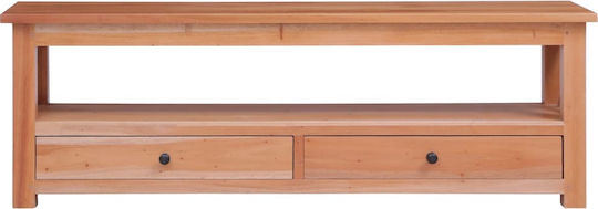 TV Stand Made of Solid Mahogany Wood M115xD30xH40cm