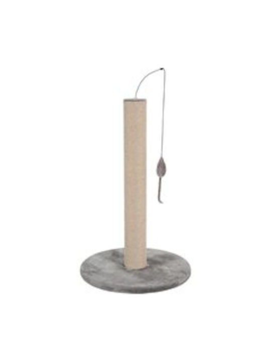 Zolux Post Toy Cat Scratching Post Pole In Gray Colour 40x40x63 cm 504049GRI